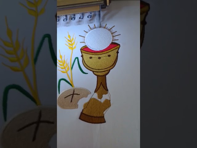 Vídeo relacionado con BLESSUME Church Misa - Paño para altar de iglesia, velo de cáliz (E)