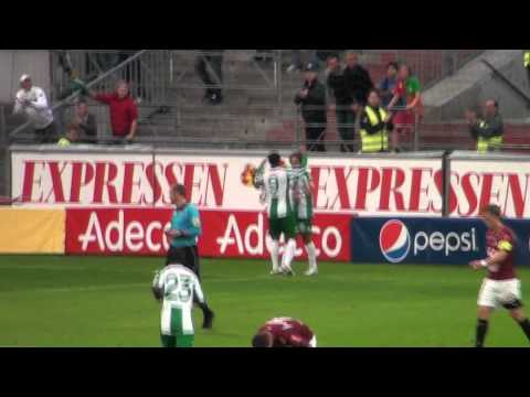 Simon Helg gör 1-0 mot Qviding