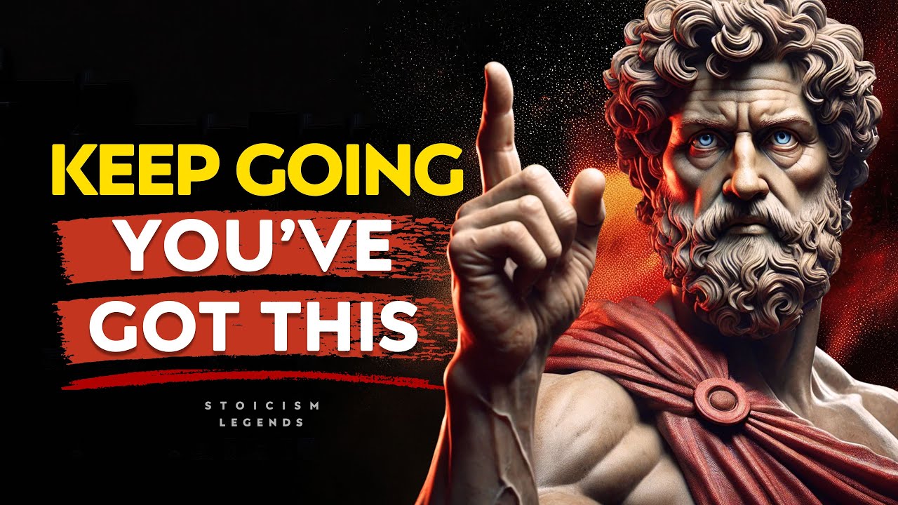 You Will Never Quit, You Will Keep Going - Stoic Philosophy Marcus Aurelius Stoicism Legends