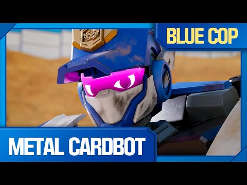 Metal Cardbot | 🦾 Blue Cop Learns to Fight