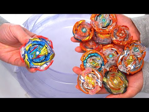 ULTIMATE VALKYRIE vs ALL RAGNARUK ROKTAVOR BEYS | Beyblade Burst Evolution Battle