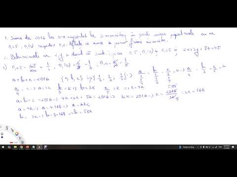 Marimi Invers Proportionale - Probleme Rezolvate