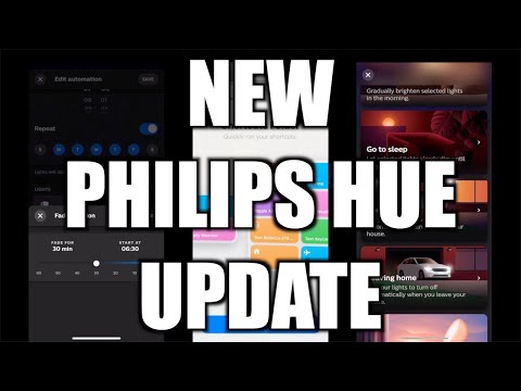 Philips Hue App Update - NEW DESIGN!!!