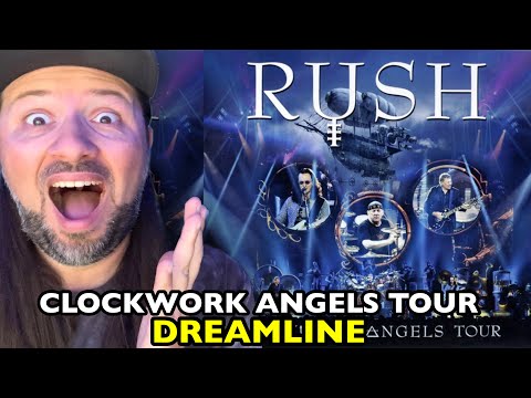 RUSH Dreamline CLOCKWORK ANGELS TOUR LIVE | REACTION