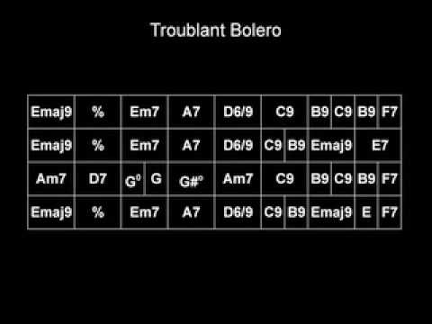 Gypsy Jazz Play Along - Troublant Bolero