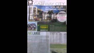preview picture of video '9872730395 PUDA Gateway City Plots Sector 118,119 Mohali'