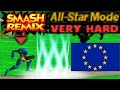 Smash Remix All Star Mode Gameplay With PAL AUS Samus VERY HARD