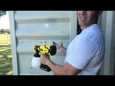 Cordless Paint Sprayer Unboxing And Review: Best Paint Spray Paint Gun