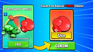 FREE SPECIAL EMOTE! - NEW SUPER LUCKY WHEEL | STUMBLE GUYS
