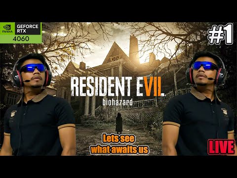 LIVE - Resident Evil 7 : Biohazard part 1 (Hindi) #residentevil #residentevil7 #gaming