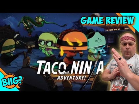 TACO NINJA ADVENTURE! | Deluxe Game Review | How to Play