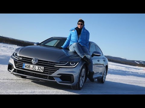 Eisdriften im Arteon mit Matthias Kahle in Arvidsjaur - Volkswagen Driving Experience (2019)