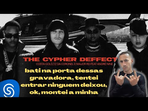 ZENMC REACT ANALISE  Costa Gold   The Cypher Deffect 3 feat  Tz da Coronel e Major RD prod  André Ni