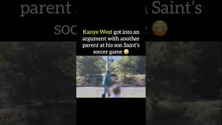 Kanye West seen arguing with a parent at his son’s soccer game 😳