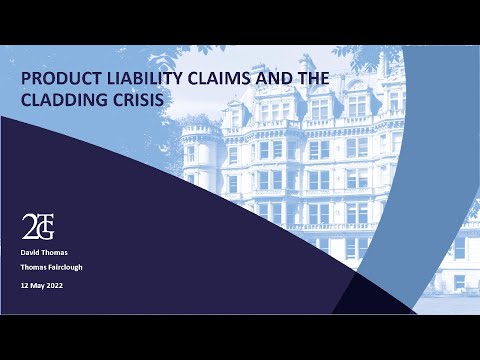 Product Liability Claims and the Cladding Crisis