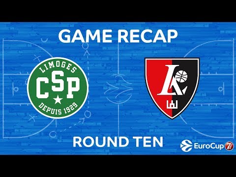 Highlights: Limoges CSP -  Lietuvos Rytas Vilnius