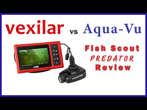 Vexilar Fish-Scout Predator Camera Review - Better than Aqua Vu? #fishing