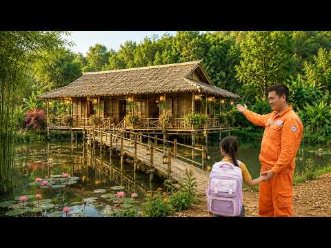 Single Father Rebuilds Life with His Daughter - Her First Day at School