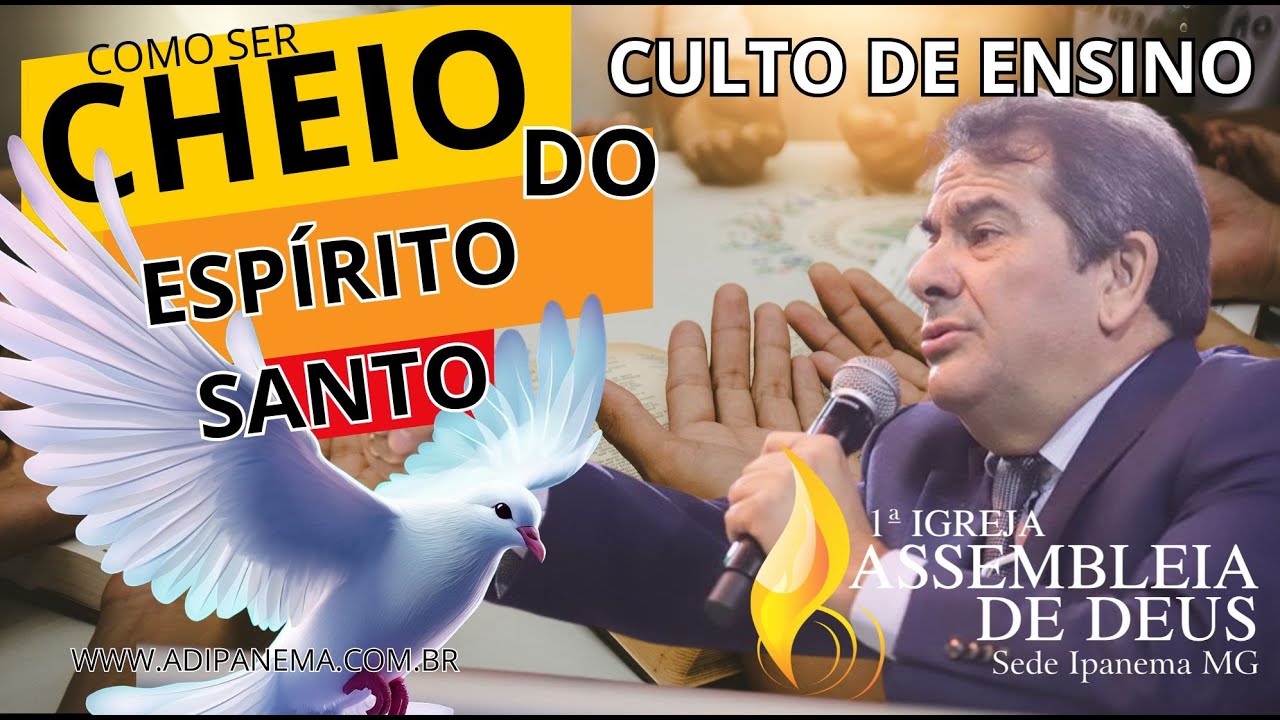 COMO SER CHEIO DO ESPÍRITO SANTO | PR JANDER MAGALHÃES DE CASTRO