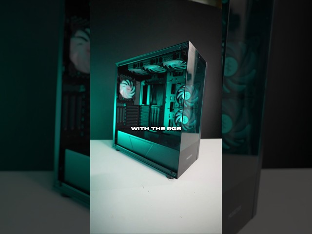 Vídeo relacionado con MUSETEX Caja de ordenador ATX, 6 ventiladores PWM ARGB preinstalados, carcasa gaming con puerta de cristal duro, USB 3.0 x 2, negro, G07