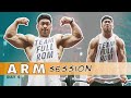 Bodybuilding Contest Prep Arm Workout and Posing Practice | Two Weeks Out EP #7