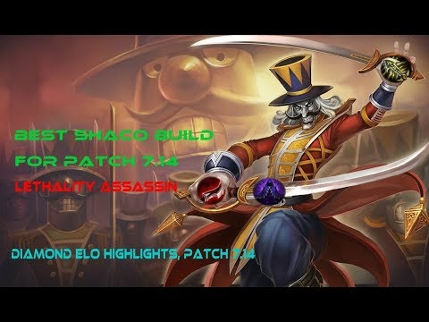★ BEST SHACO BUILD FOR PATCH 7.14 - LETHALITY ASSASSIN SHACO (DUSKBLADE, EDGE OF NIGHT, I.E)