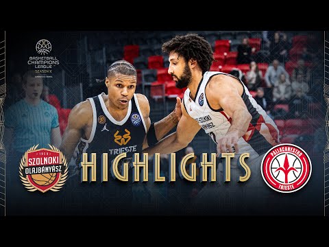 NHSZ-Szolnoki Olajbanyasz v Pallacanestro Trieste | Play-Ins Highlights | #BasketballCL 2025-26