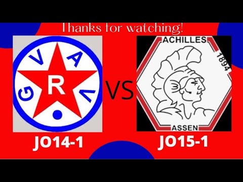 GVAV JO14-1 vs Achilles 1894 JO15-1