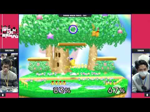Kansai 2020 Pools - Sonjo (Piakchu) Vs. Shizuku (Pikachu) Super Smash Bros - SSB64