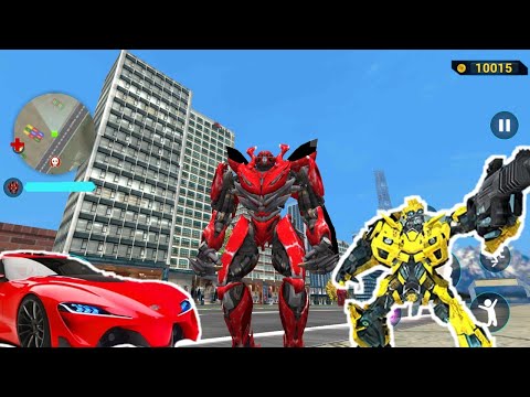 Optimus Prime Multiple Transformation Jet  Robot Car Games Unlocked Level #13 - Android Gameplay
