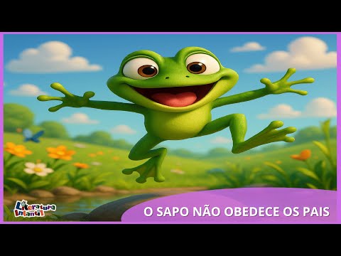 O Sapo Não Obedece os Pais 🐸 | Música Infantil Educativa + História Animada 🎵📘