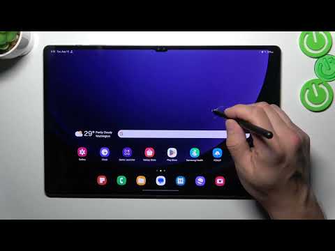 How to Switch On & Switch Off the App Drawer on a SAMSUNG Galaxy Tab S9 Ultra