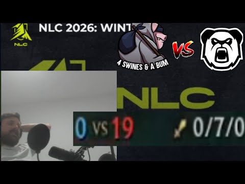 Forsen’s Team Goes 0–19 in an Absolute Disaster of a Match in the NLC