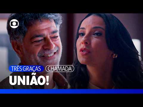 Zenilda joins forces with Rogério to get revenge on Ferette and Arminda. | Three Graces | TV Globo