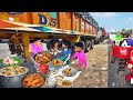 Monsoon Rain Heavy Flood Truck Driver Cooking For Bhuke Log Street Food Hindi Kahani Moral Stories