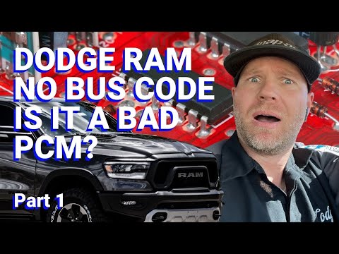 Dodge Ram 1500 PCM problems No BUS FIXED! No Communication PCM/ECM replacement. Problem solved! PT 1