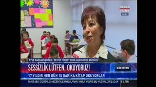 Tevfik Fikret Okulları Habertürk Canlı Yayınında