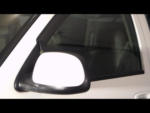 2004 GMC yukon driver side glass install part 1