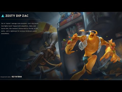 ZESTY DIP ZAC SKIN SPOTLIGHT GREEN CHROMA-04-09-2024