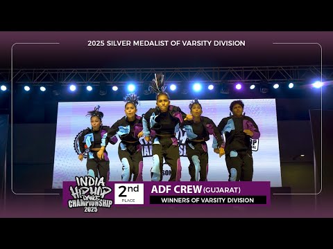 ADF CREW (GUJARAT) VARSITY DIVISION - SILVER MEDALIST