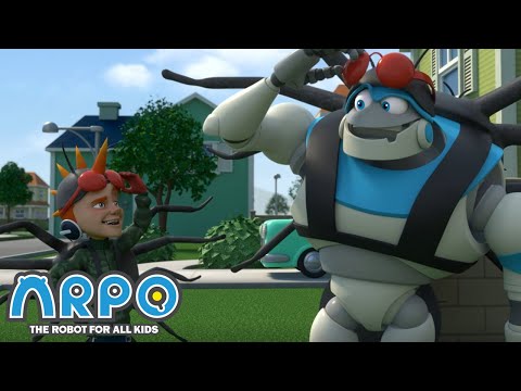 Arpo the Robot | Night-Time Terrors - Arpo Gets REVENGE! | Funny Cartoons for Kids | Arpo and Daniel