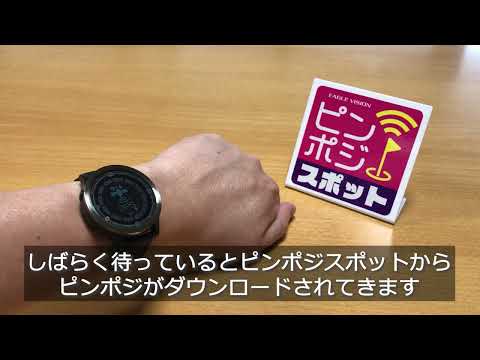 ピンポジスポットからピンポジをダウンロードする