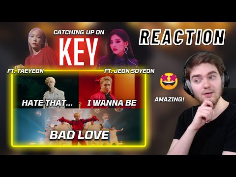 Catching Up On - SHINee KEY - Hate That... + Bad Love + I Wanna Be | REACTION
