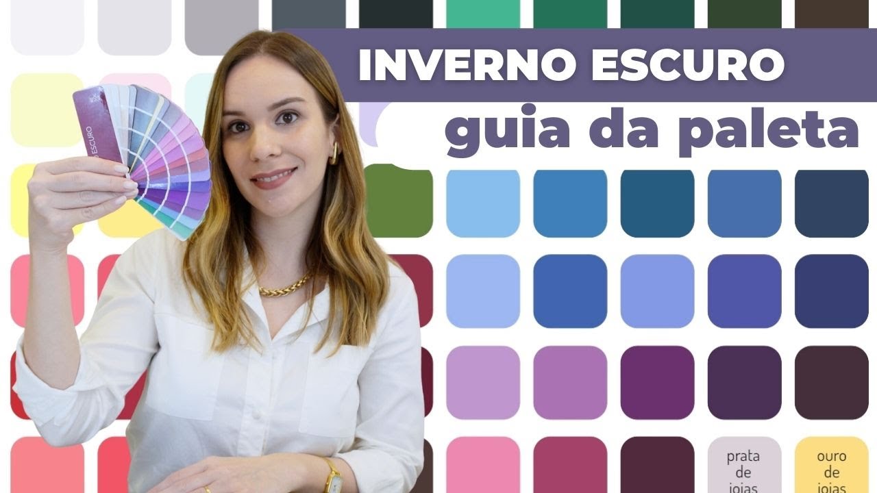 Coloração pessoal: paleta INVERNO ESCURO (como usar, make, acessórios, cabelo, etc.)