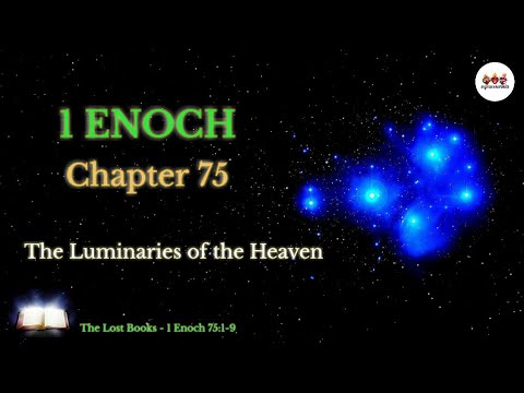 The Lost Books | 1 Enoch 75 | The Luminaries of the Heaven | Audio Bible l gracesonnia