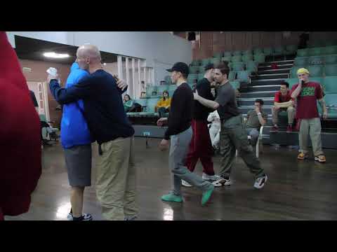 3x3 crew N Justice vs Phat kats - "ALL OPTION" break dance battle