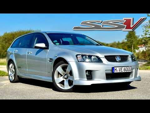 6.0 V8 + MANUAL GEARBOX in a WAGON!? // REVIEW on AUTOBAHN