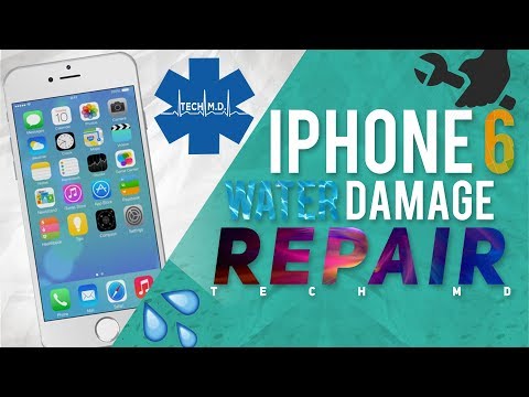 iPhone 6 Water Damage Repair Tech MD 6-20-2015