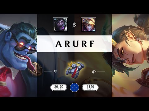 ARURF Match: Dr. Mundo vs Ezreal - EUW server Patch 26.02