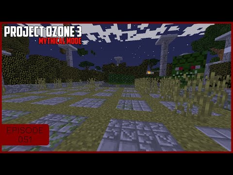 Project Ozone 3 Mythical Mode SuperFlat EP50 - Best Boss Slayer In Minecraft
